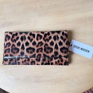 Steve Madden Animal Print Clutch